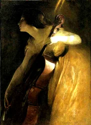 Le Violoncelliste, 1898